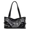 Large-capacity Commuter Tote Bag Women's Autumn New Fashionable and Simple Oblique Span Bag Shoulder Bag Retro Armpit Bag