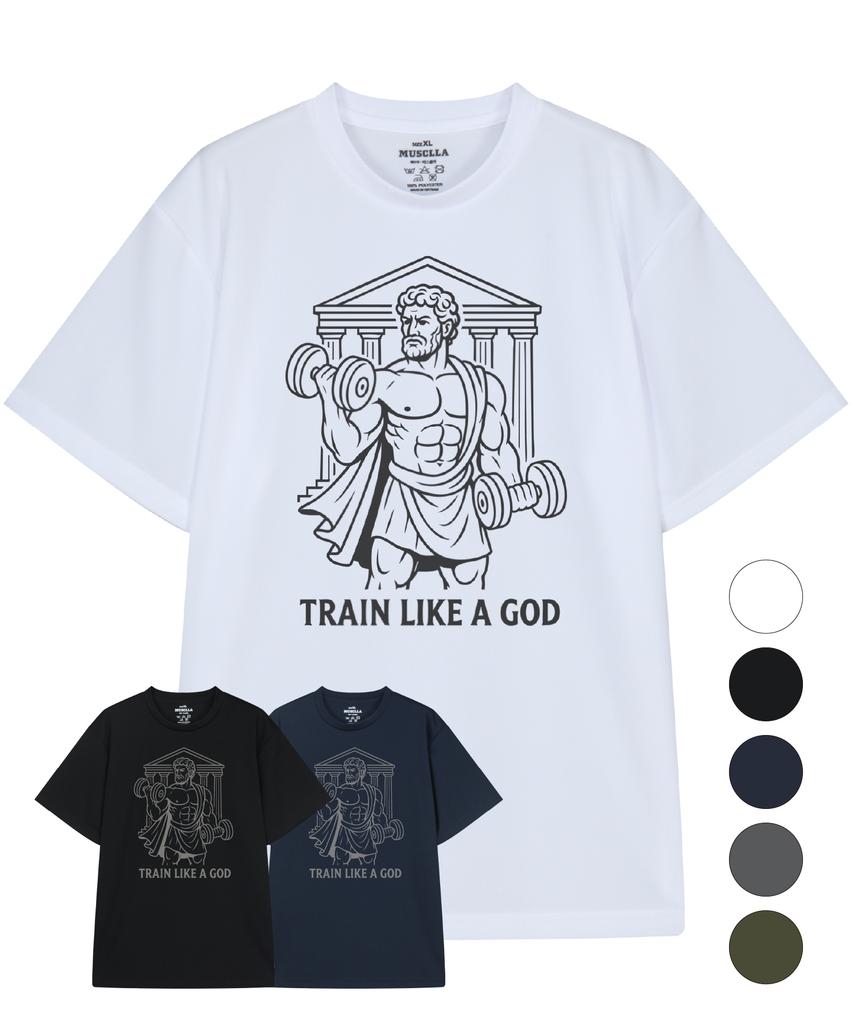 DRIFTOUT Train Like A God Functional Short Sleeve T-Shirt (5 Colors) (Type A)