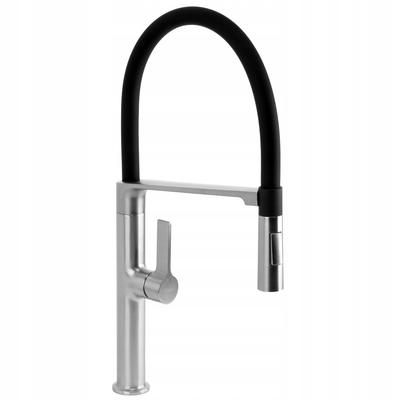 Kitchen Faucet With Pull-Out Flexible Spout Brushed Nickel Magnet