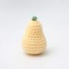 Woolen Hook Weaving Pendant Handmade Hook Weaving Persimmon Woolen Weaving Pendant Knitted Fruit Pendant