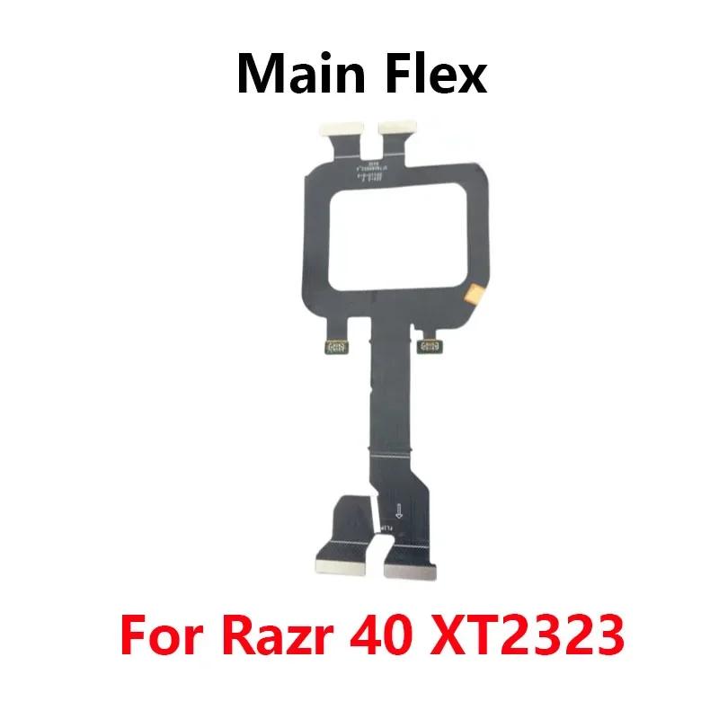 

For Motorola Moto Razr 40 Ultra LCD Screen Motherboard Touch Display Main Board Flex Cable Parts Razr 40 XT2323