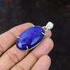 Lapis Lazuli Pendant Handmade Boho Style Jewelry 925 Sterling Silver Pendant A One Quality Gemstone Pendant Gift For Friend Designer Pendant