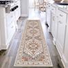 Persian Style Living Room Hall Carpet Long Hallway Corridor Rugs Non-slip Stairs Decor Runner Rug Kitchen Mat Size Customized