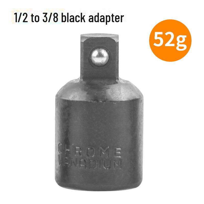 3-in-1 Ratchet Wrench Socket Adapter: 1/2 To 3/8 To 1/4 Conversion Head