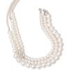 Elegant Retro Korean-Style Multi-Layer Pearl Choker Necklace for Women
