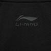 Li Ning American Letter Round Neck Pullover Short Sleeve Casual Sports Suit Unisex Suit Black AHSU671-1+YAPV001-1