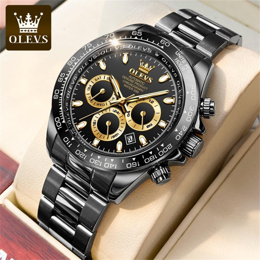 OLEVS 6638 Men Watches Tourbillon Dial