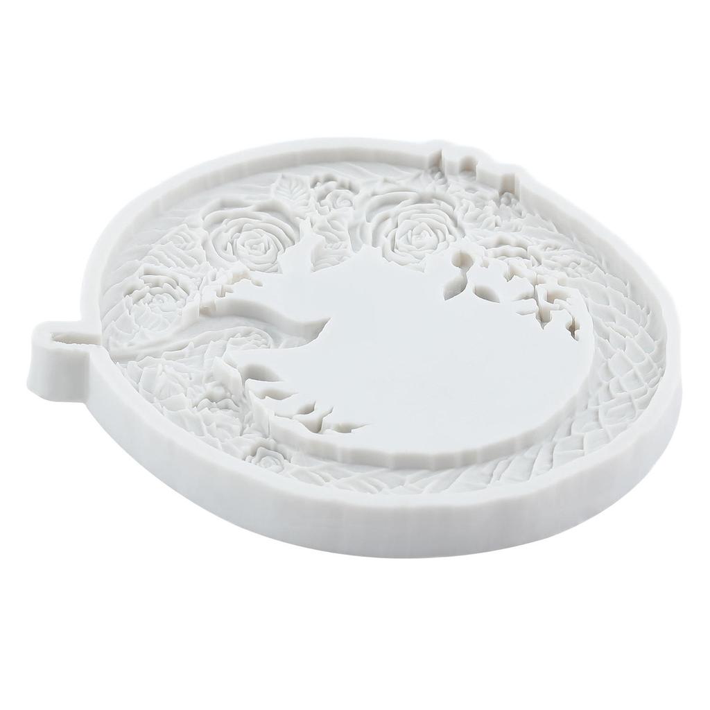 Bird Photo Frame Silicone Mold Picture Frame Fondant Molds Cake Decorating Tools Cupcake Topper Candy Resin Clay Chocolate Gumpaste Mold