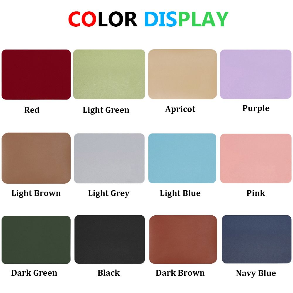 Waterproof Laptop Computer Writing Mat Home Office PU Leather Desk Mat Keyboard Mice Mat Mouse Pad
