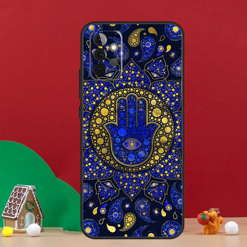 

Hamsa Hand of Fatima Case For Samsung Galaxy A55 A52 A32 A12 A33 A06 A16 A26 A36 A56 A15 A53 A13 A34 A54 A14 A17 Samsung A54 5G