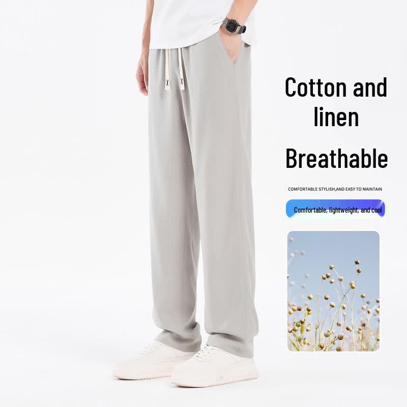 Paul Frank Men s Loose Fit Casual Sport Pants 4XL светло-серый