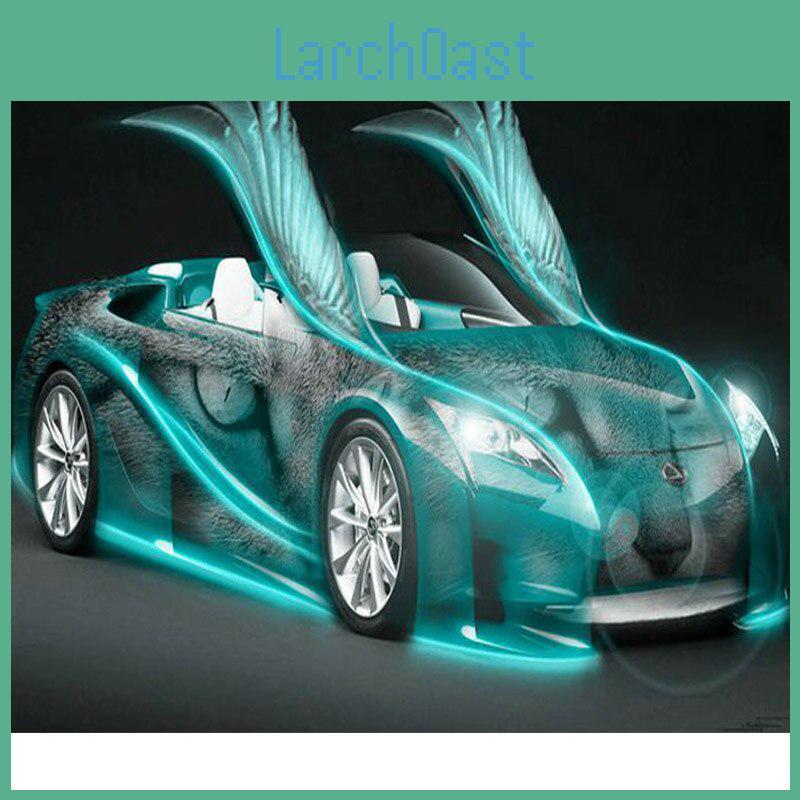 Cross Painting Diamond Embroidery Diamond Stitch Green Sports Car