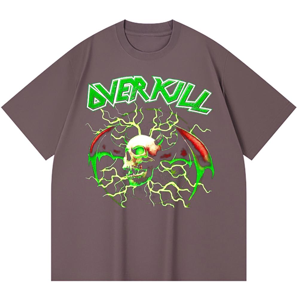 230 g/m² 100% Bavlna T-shirt Heavy Metal Rocková Kapela Tisk Populární Hudby Unisex Těžký Bavlněný T-shirt