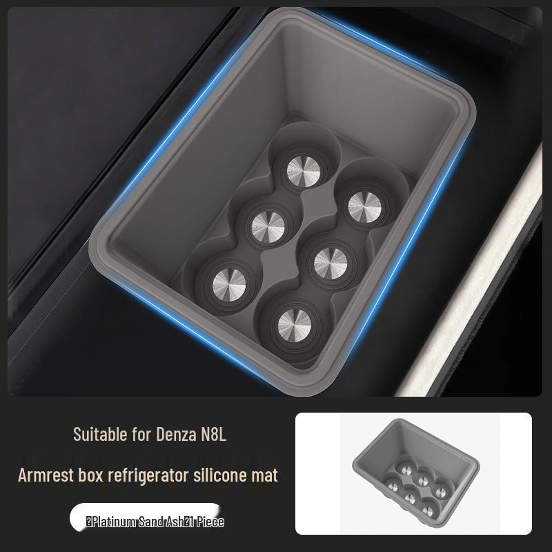 Denza N8L Armrest Fridge, Cup Holder, and Silicone Mat Interior Accessories Set Denza N8L Specific