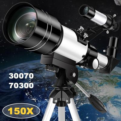 Professional Astronomical Telescope F30070 Monocular 150 Times Zoom HD Night Vision  View Moon Star  AZM70300 Stargazing 3I/ATLAS