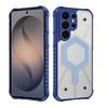 Transparent Heavy Duty Armor Magnet Case for Samsung Galaxy S26 Plus S25 S24 S23 S22 Ultra FE for Magsafe Wireless Charge Cover