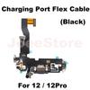 Ladeanschluss Flexkabel für iPhone 11 12 13 14 Pro Max Mini X XS XR USB-Ladegerät Dock-Anschluss Mit Mikrofonband Reparatur