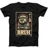 Bruh Capybara Gamer Video Games Meme Funny T Shirt Black 534 Vintage Versatile Unisex Graphic Casual Breathable