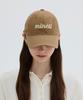 Mineti Small Head Cotton Lettering Ball Cap Y 10425 Mt
