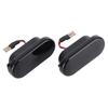 2Pcs LED Side Marker Lights Fender Turn Indicator Lamp Car Modification Smoked