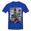 Waterfall By M C Escher American Retro Tshirt Urban Commuting Fashion Sense Basic Tee