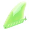4.6 Inch Surfboard Fin Flexible Bendable TPU Paddleboard Fin Tail Rudder Screw Locking Structure Green