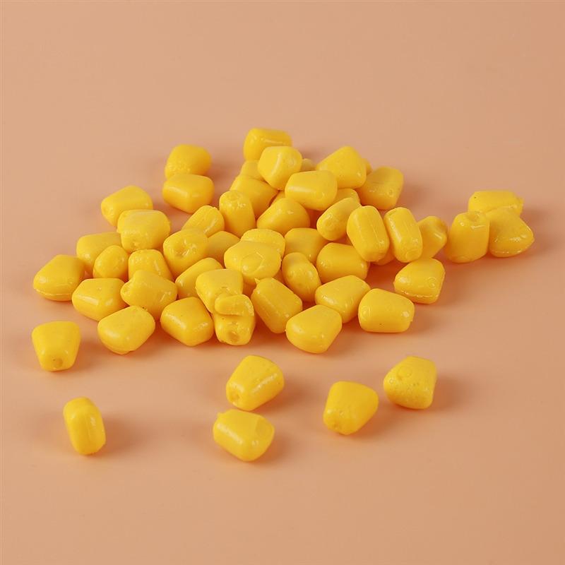 

Мягкая силиконовая пластиковая насадка для ловли карпа, запах кукурузы, плавающая насадка, боевая насадка, искусственный прудовый набор, китайские рыболовные аксессуары, 100 шт.