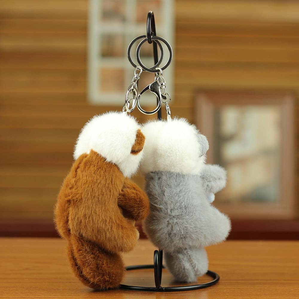 Keys Accessories Plush Otter Bag Pendant Decorations Otter Keyring  Kids Gifts