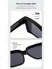 TR Polarized Prescription Sunglasses: Square Frame, UV Protection, Fashionable Driving & Outdoor Glasses.