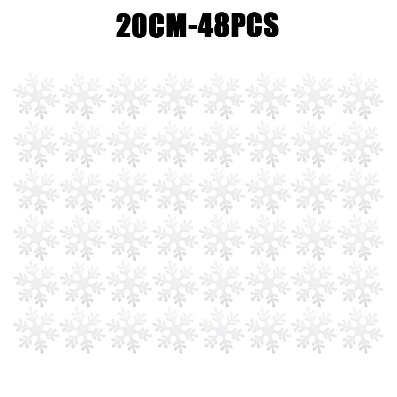 Christmas Decoration Foam Snowflake Christmas Tree Hanging Garland Hanging Decoration Gift 2025 New Christmas Supplies