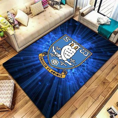 Sheffield Wednesday Football Club Carpet Rug for Living Room Bedroom Home Sofa Decoration,Kids Play Non-slip Floor Mat