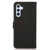 KHAZNEH For Samsung Galaxy A34 5G Phone Stand Case Wallet Genuine Cow Leather RFID Blocking Cover