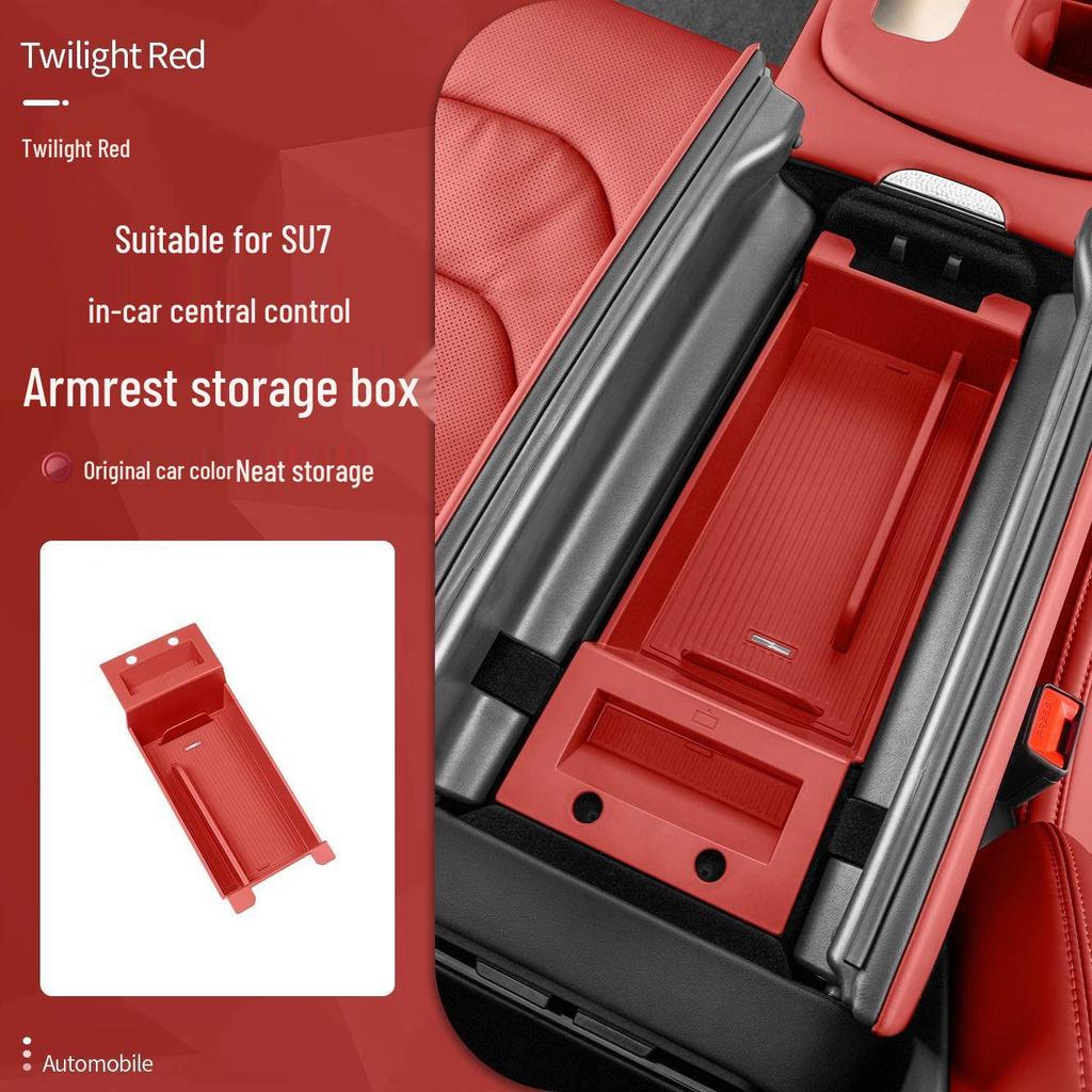 Xiaomi SU7 Car Console Organizer & Interior Decor Box