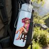 1PC Cowgirl Barrel Vintage Print 750ml Color Plastic Sports Water Bottle Leakproof Flip Straw Lid Suitable for Sports Office Home Use