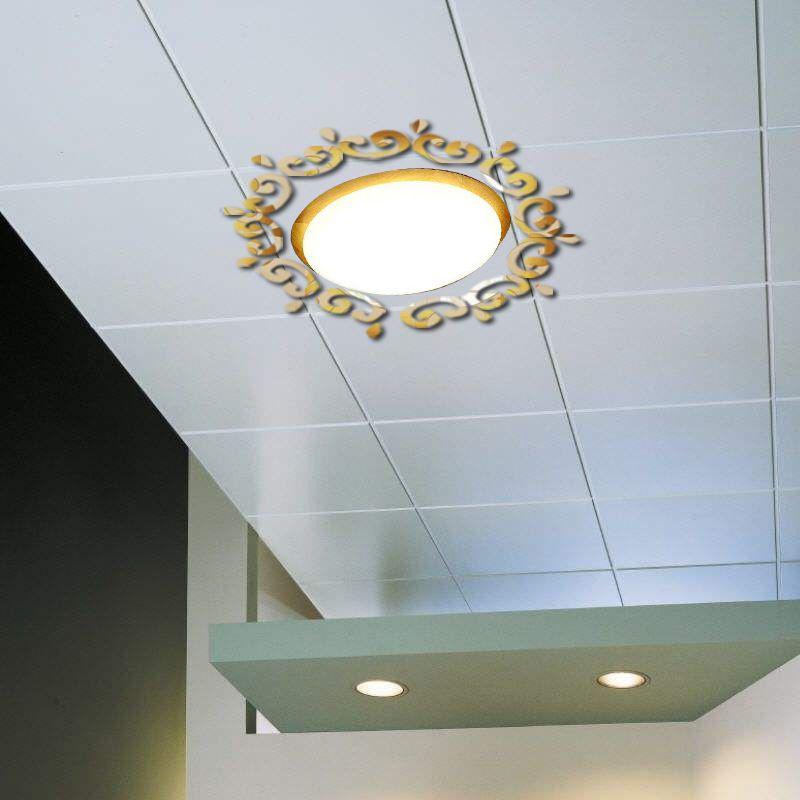 

Fashion Diy 3d Home Decoration Wall Stick Decoration Mirror Wall Stickers Gift золотой