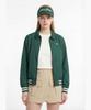 Penguin By Munsingwear Women'S Coach Jacket Deep Green Mr122Pjp32