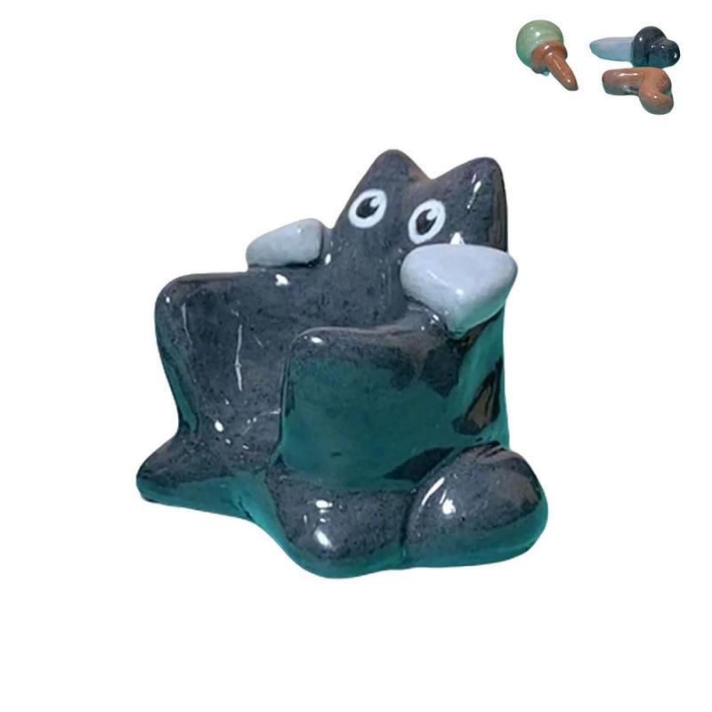 

3D Черный Кот, Креативное Украшение, Милое и Практичное, Декор для Стола, Домашний Аксессуар, Подарок на День Рождения