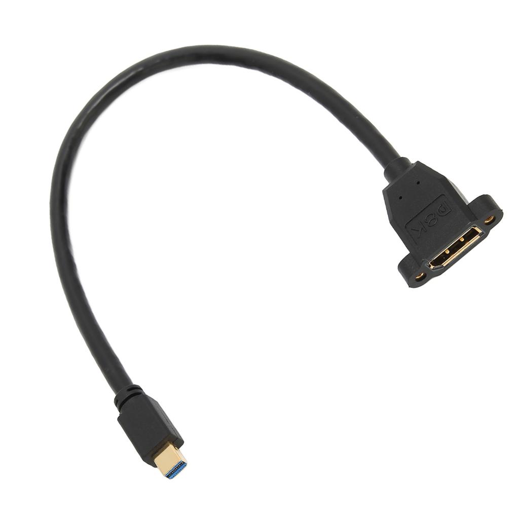 Mini Displayport to Displayport Mini DP Male to Female 8K 7680x4320 60Hz Safe Stable Mini DP to DP