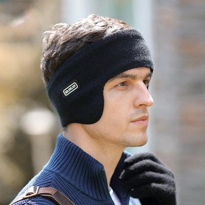 Men's Earmuff Outdoor Sports Cycling Windproof Double-layer Warm Head-mounted Earmuffs