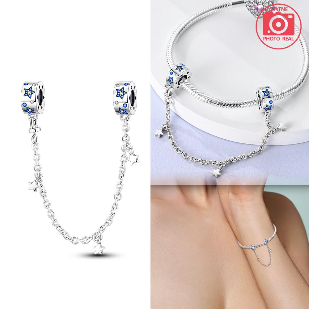 Copper Colors Original Love Spreads Safety Chain Pendant Fit Original Bracelet Diy Jewelry For Women Diy Ladies Party Gifts