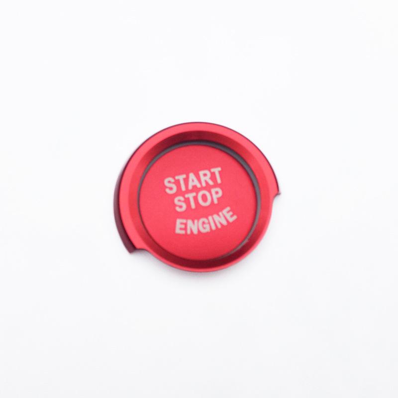 BMW X1/1/2/3 Series Ignition Ring Decoration: Aluminum Alloy Car Modification Sticker