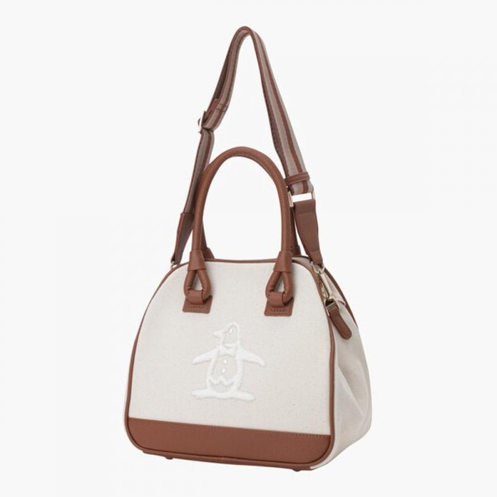 MunSingwear Women S canvaS Open Cart Bag White Mp322lbg83