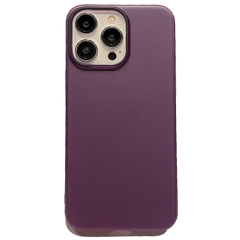 iPhone 11/13/14/15/16e/17Pro Case: Solid & Transparent, Premium Feel, Simple Design