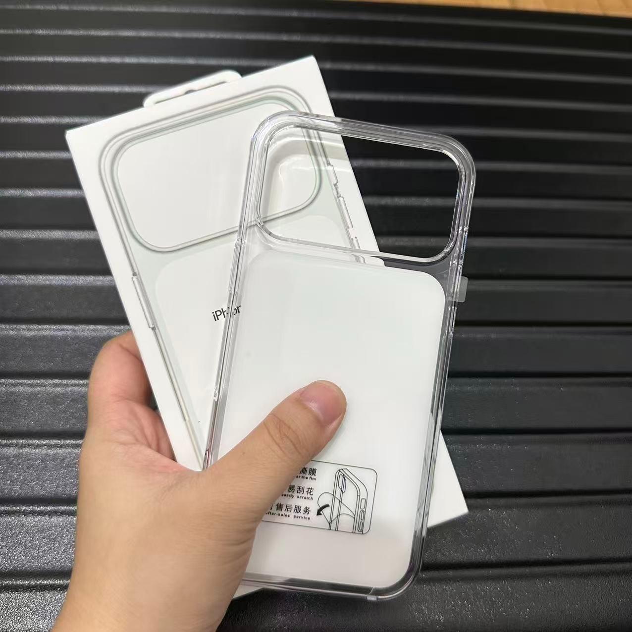 Luxus durchsichtige magnetische Acryl-Handyhülle für iPhone 18 Pro Max 18 Pro Kabelloses Ladegerät Stoßfest Kratzfest Kamera Bedienelemente Schutzhülle iPhone 18 Pro Max