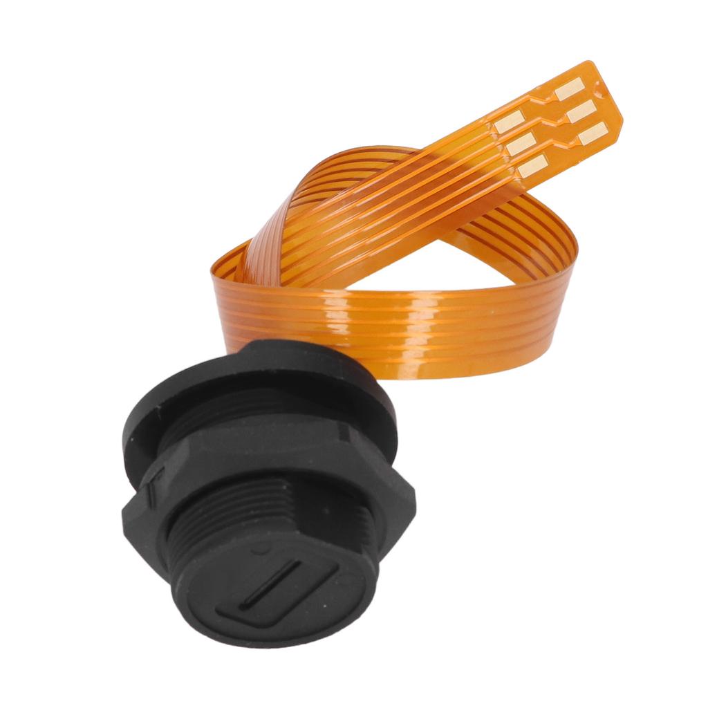 SIM-sokkel Fleksibel kabel 20cm IP68 Vanntett Gjenget Panelmontering SIM-kort Hunnkontakt til Hann