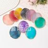 Nail Art Color Palette Resin Agate Gold Border Color Palette Nail Art Display Board Color Palette Resin Nail Art Color Palette