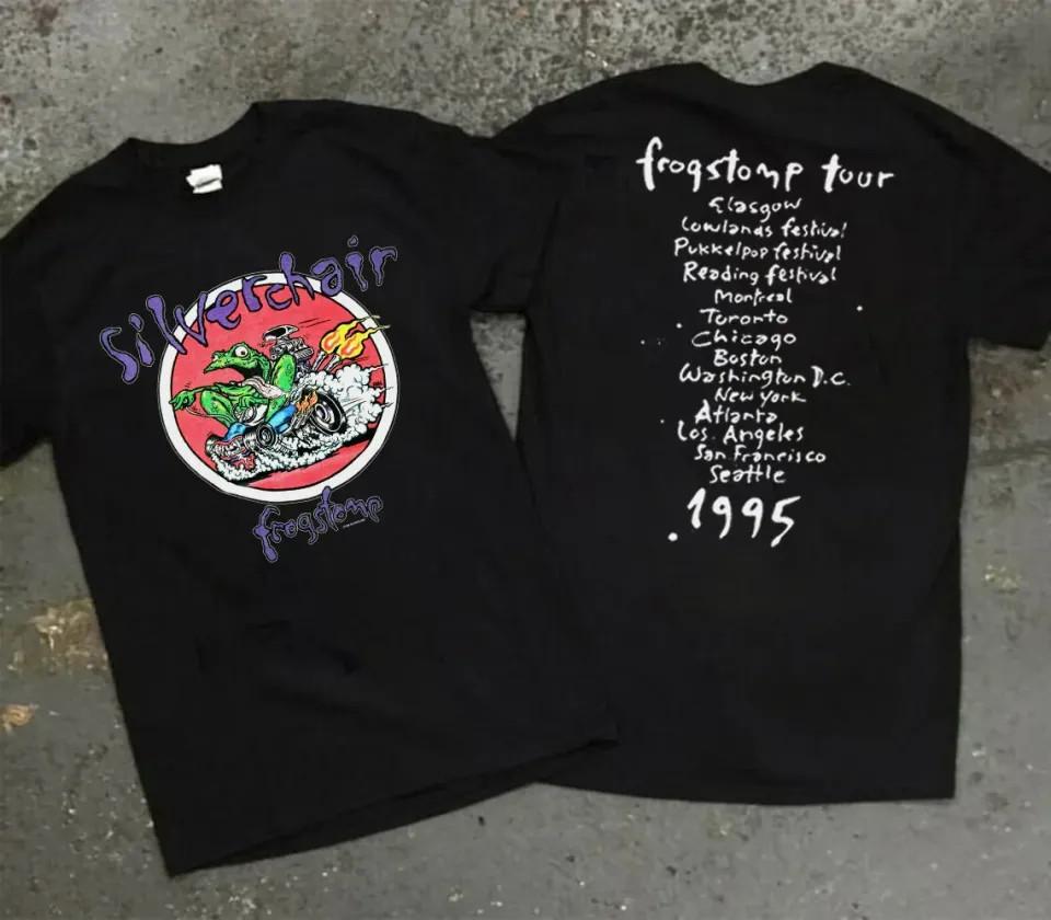 1995 Silverchair Frogstomp Tour Concert T-Shirt, Silverchair Rock Band Tour 95 Unisex T-Shirt XXL