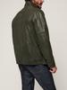 Men's autumn and winter retro PU leather jacket jacket made old leather jacket