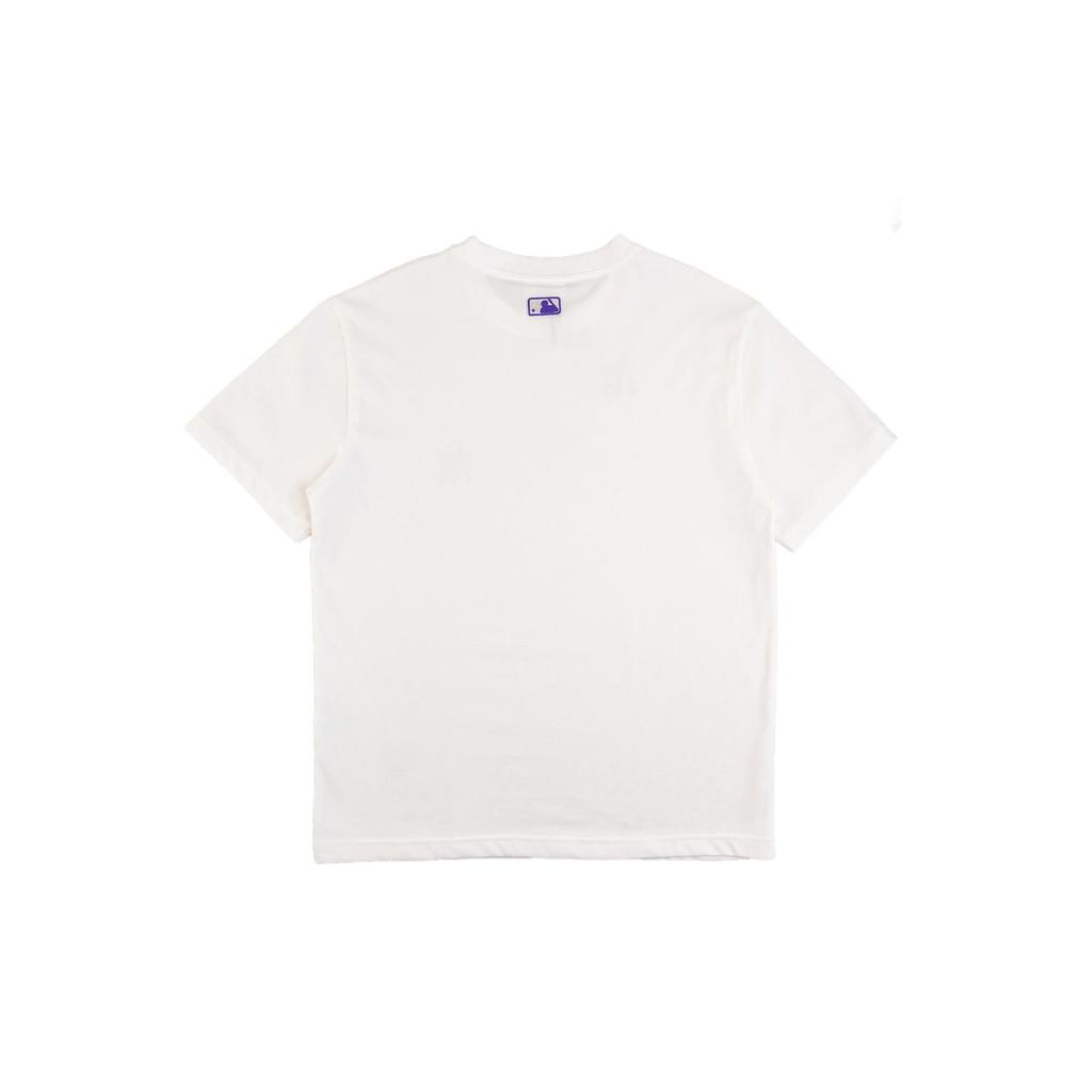 MLB New York Yankees T Shirts Unisex White Crew Neck Moderate Straight Fit 31TS11131-50W