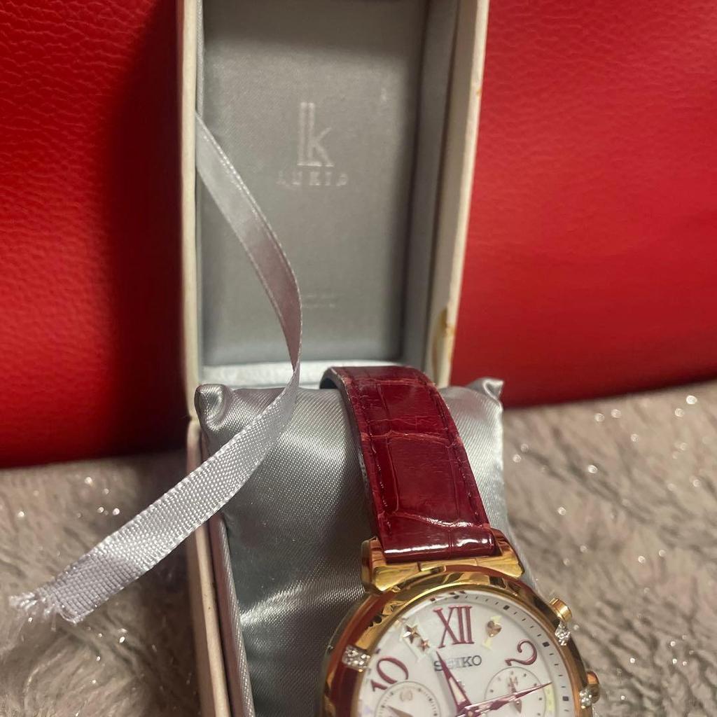 Used SEIKO LUKIA Solar Chronograph Watch